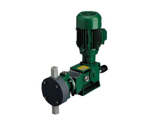 <strong>Diaphragm pump with pump head in PVC</strong>